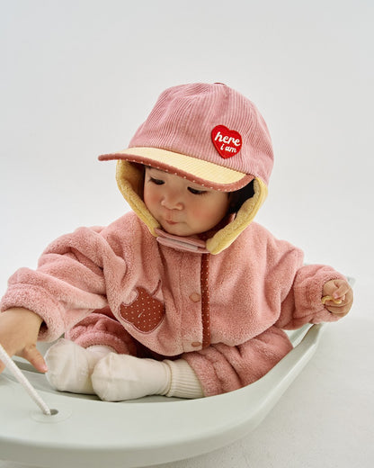 [PRE-ORDER] Heart Corduroy Cap