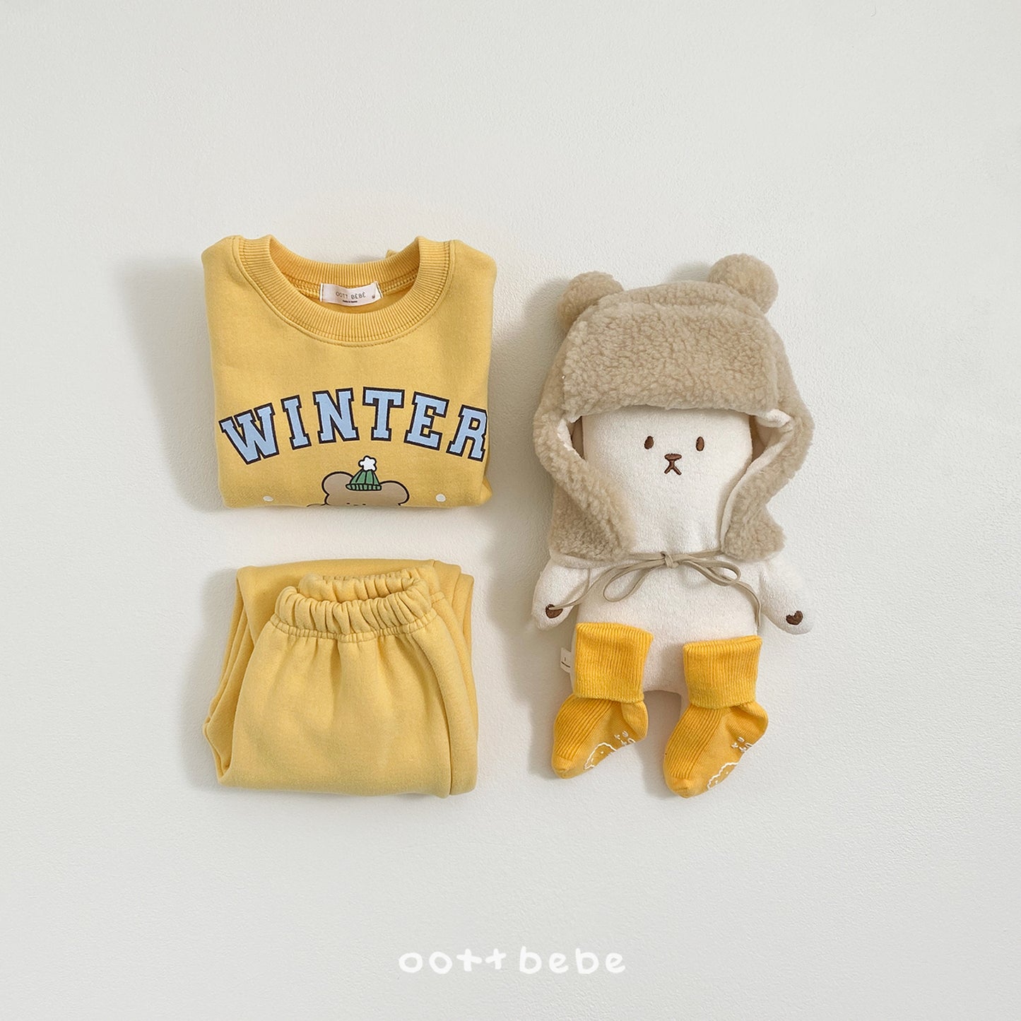 [PRE-ORDER] Winter Bear Top Bottom Set
