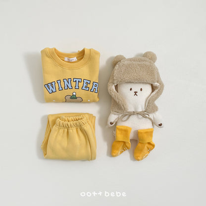[PRE-ORDER] Winter Bear Top Bottom Set