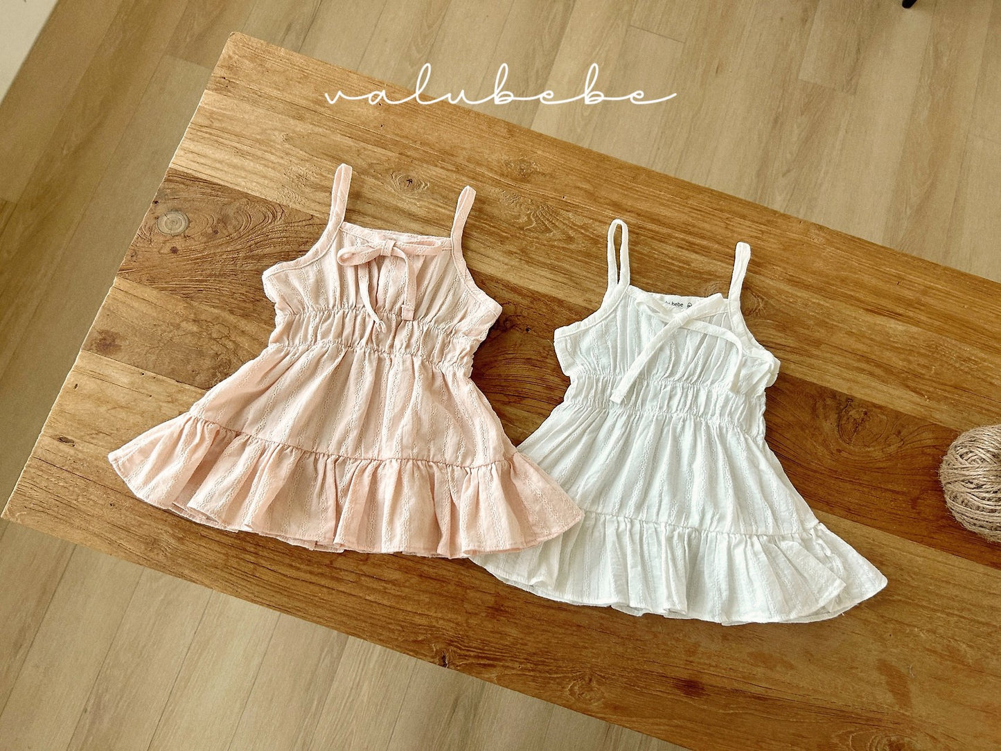 [PRE-ORDER] Shirring Strap Dress