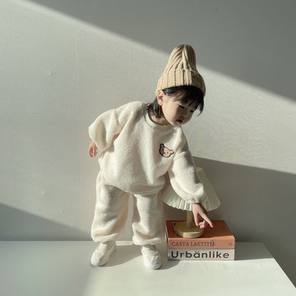 [PRE-ORDER] Sherpa Bear Top Bottom Set