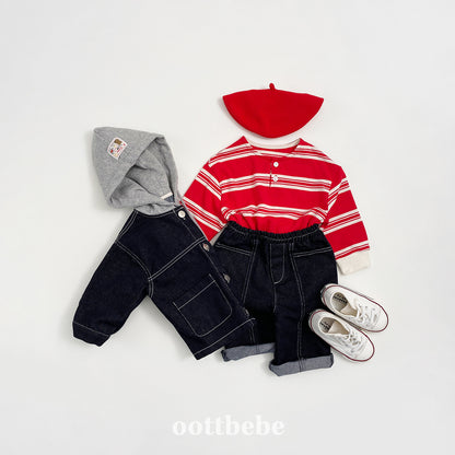 [PRE-ORDER] Hoodie Denim Jacket