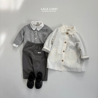 Spring Trench Coat [Cream/M(3-4yr)]