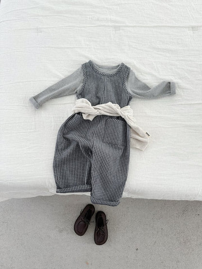 [PRE-ORDER] Modern Check Overalls