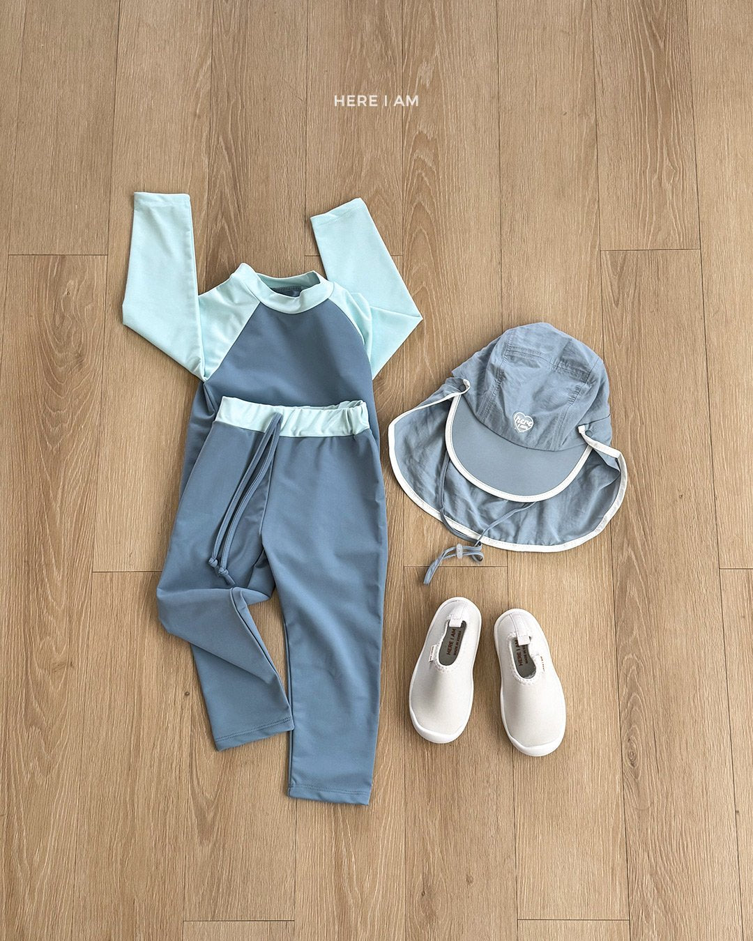 [PRE-ORDER] Bunny Rash Guard Top Bottom Set