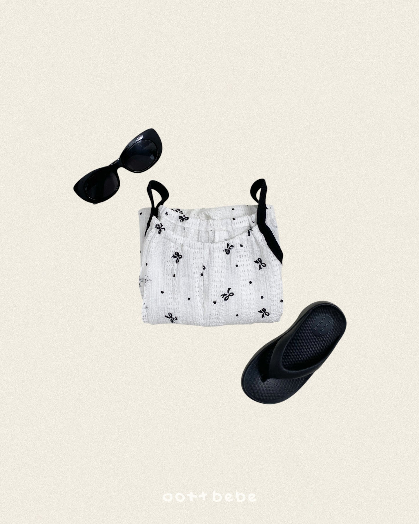 [PRE-ORDER] Ribbon Lace Overalls