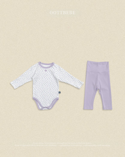 [PRE-ORDER] Coco Flower Body Suit + Leggings Set