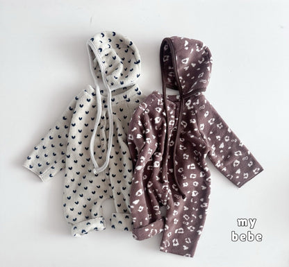 [PRE-ORDER] Poodle Button Body Suit + Bonnet Set