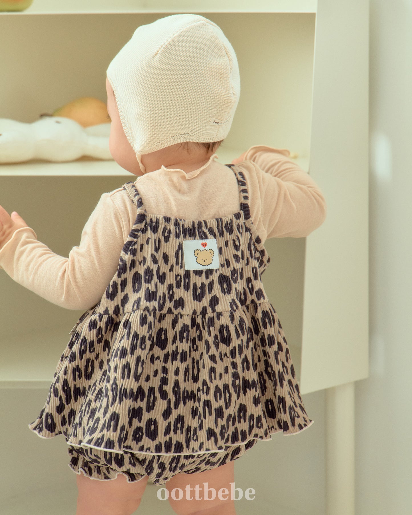 [PRE-ORDER] Leopard Baby Top Bottom Set