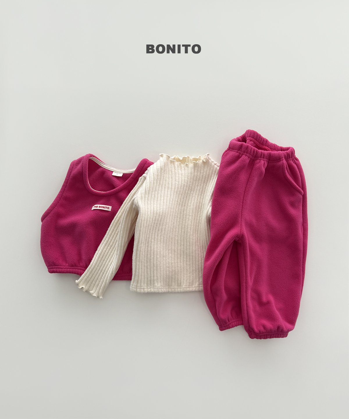 [PRE-ORDER] Biscuit Vest Bottom Set