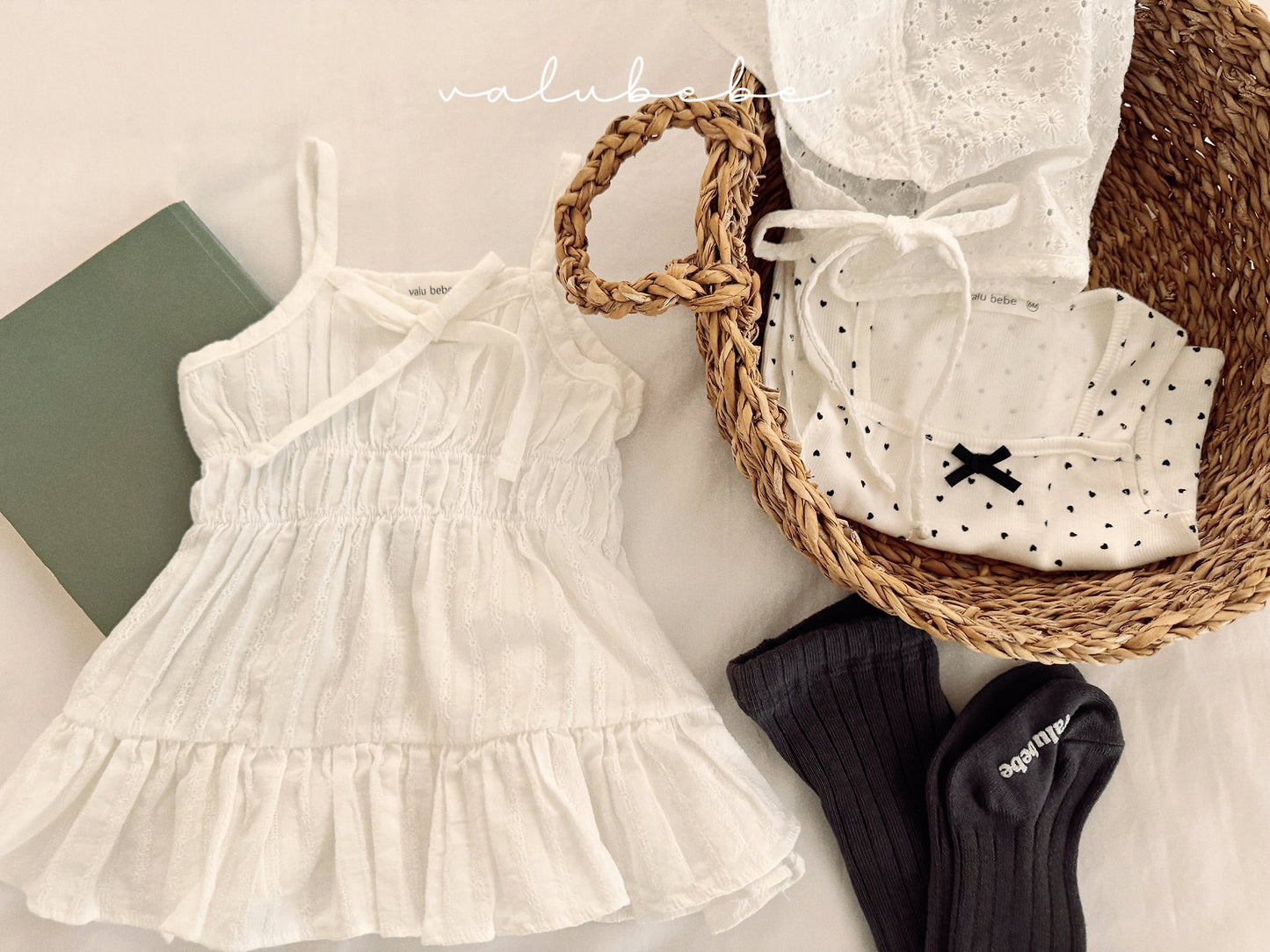 [PRE-ORDER] Shirring Strap Dress