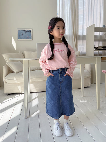 [PRE-ORDER] Half Open Denim Skirts