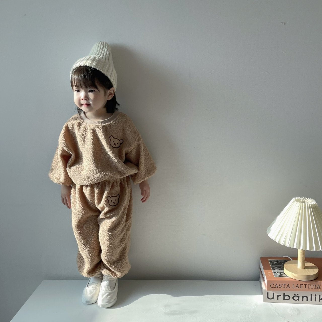 [PRE-ORDER] Sherpa Bear Top Bottom Set