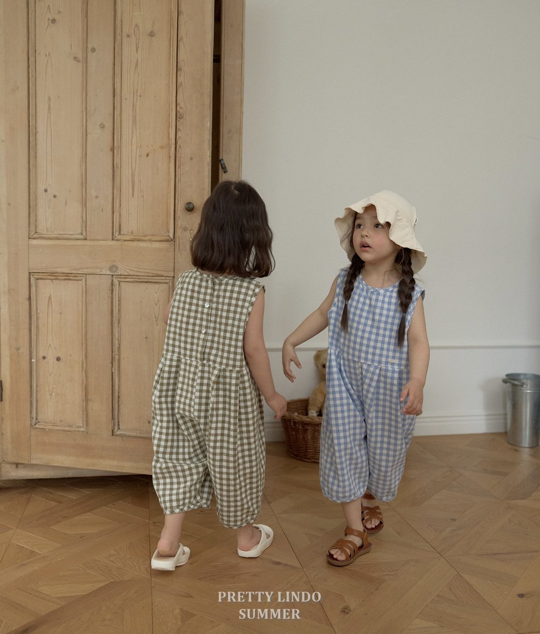 [PRE-ORDER] Check Jump Suit
