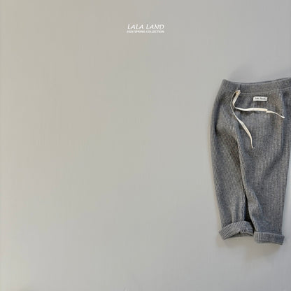 Cozy Ribbed Leggings [Blue, Beige/M(3-4yr)]