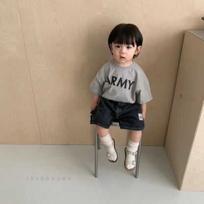 [PRE-ORDER] Wide Half Ring Denim Pants