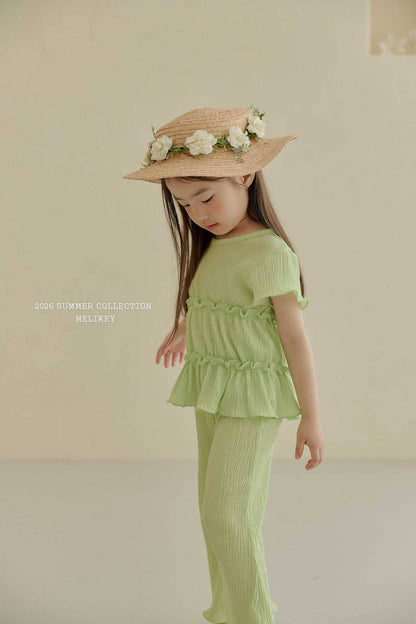 [PRE-ORDER] Can Can Pleats Top Bottom Set