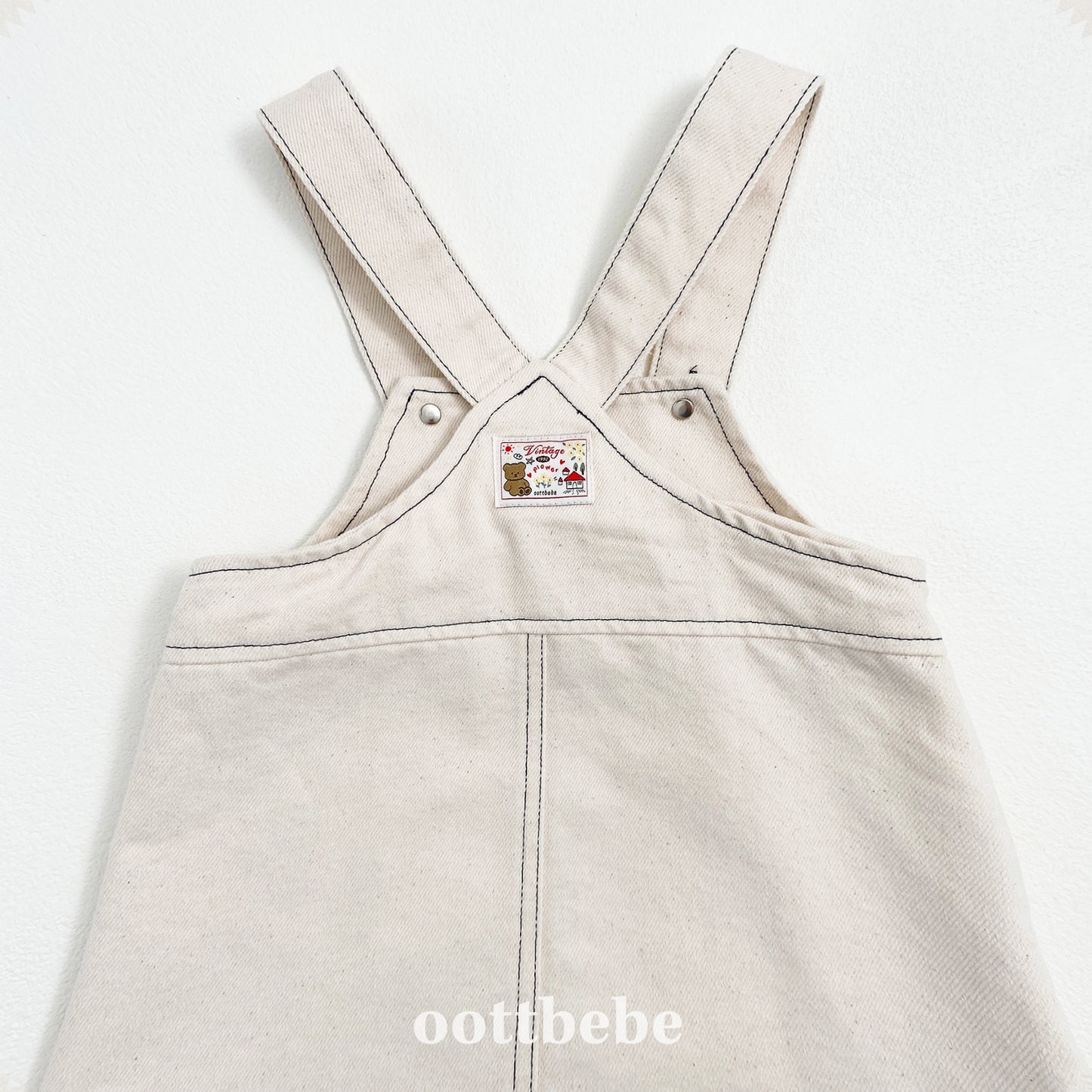 [PRE-ORDER] Denim Suspender Dress