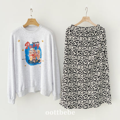 [PRE-ORDER] Pony Sweatshirts (Mom&Dad Couple)