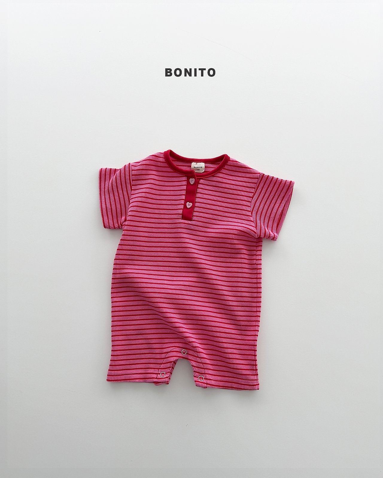 [PRE-ORDER] Summer Waffle Stripe Body Suit