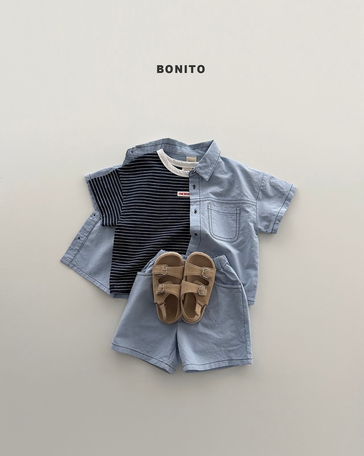 [PRE-ORDER] Two Pocket Linen Top Bottom Set