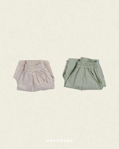 [PRE-ORDER] Olive Linen Pants