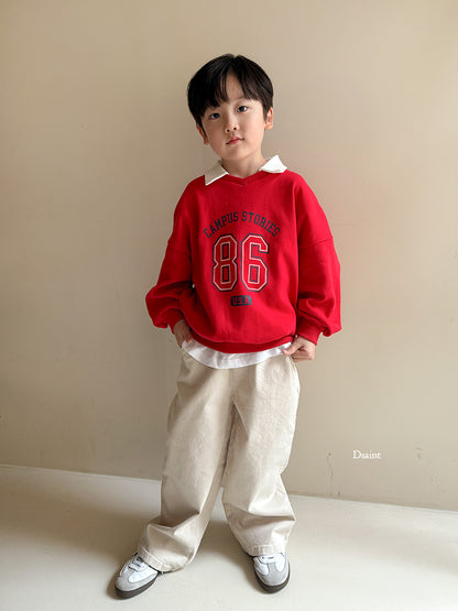 [PRE-ORDER] Campus Collar Sweatshirts