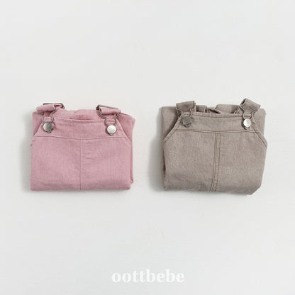 [PRE-ORDER] Grain Washed Overalls