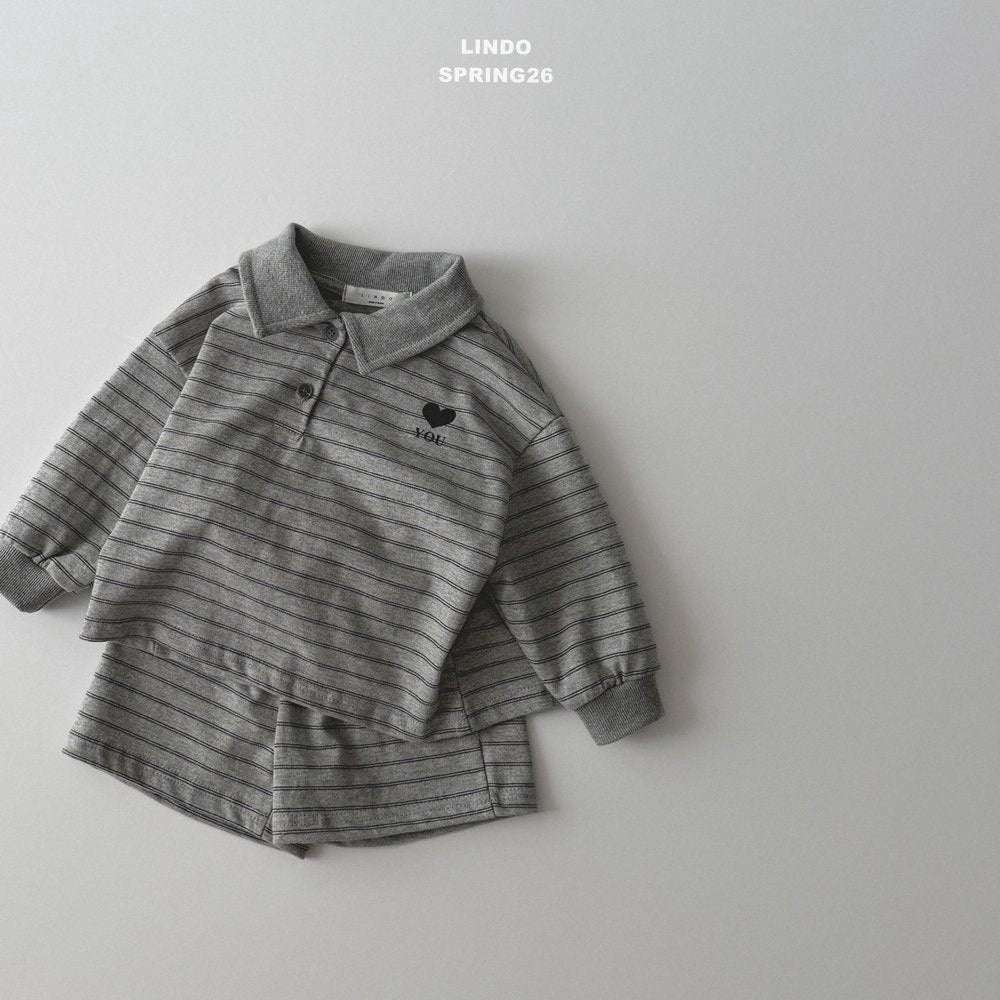 [PRE-ORDER] Sand Collar Top Bottom Set