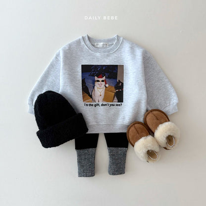 [PRE-ORDER] Santa Cat Sweatshirts (Mom Couple)