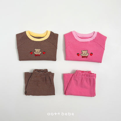 [PRE-ORDER] Strawberry Choco Top Bottom Set