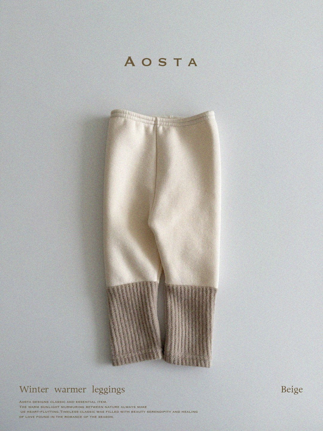 Warmer Leggings [Black/L(2-3yr)]