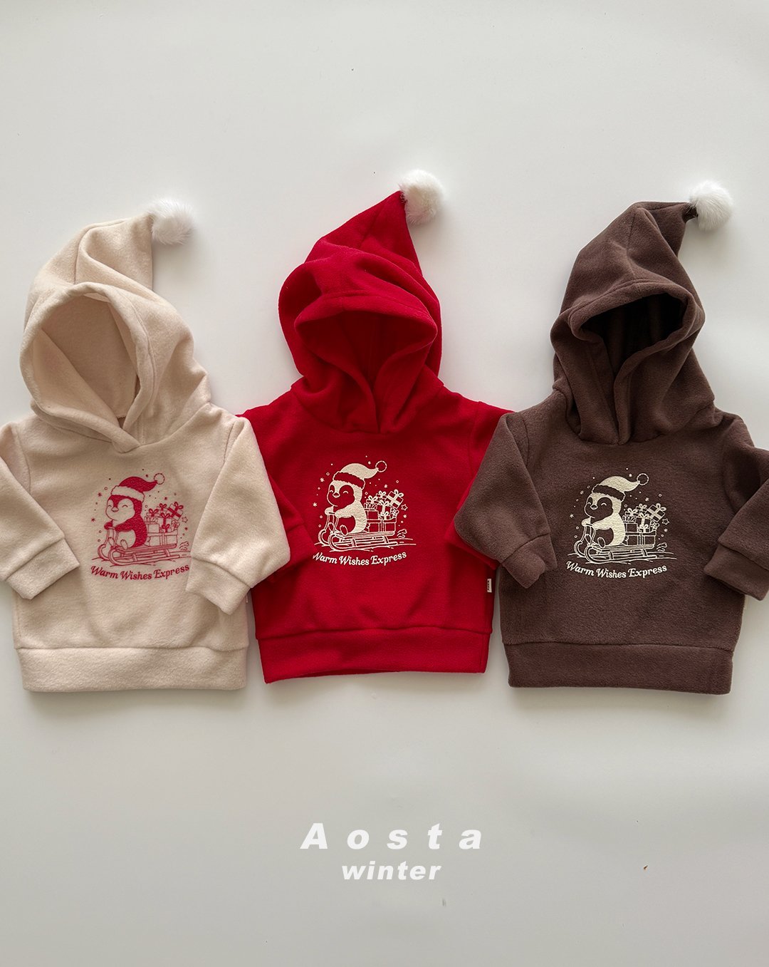 [PRE-ORDER] Winter Penguin Hoodie Sweatshirts