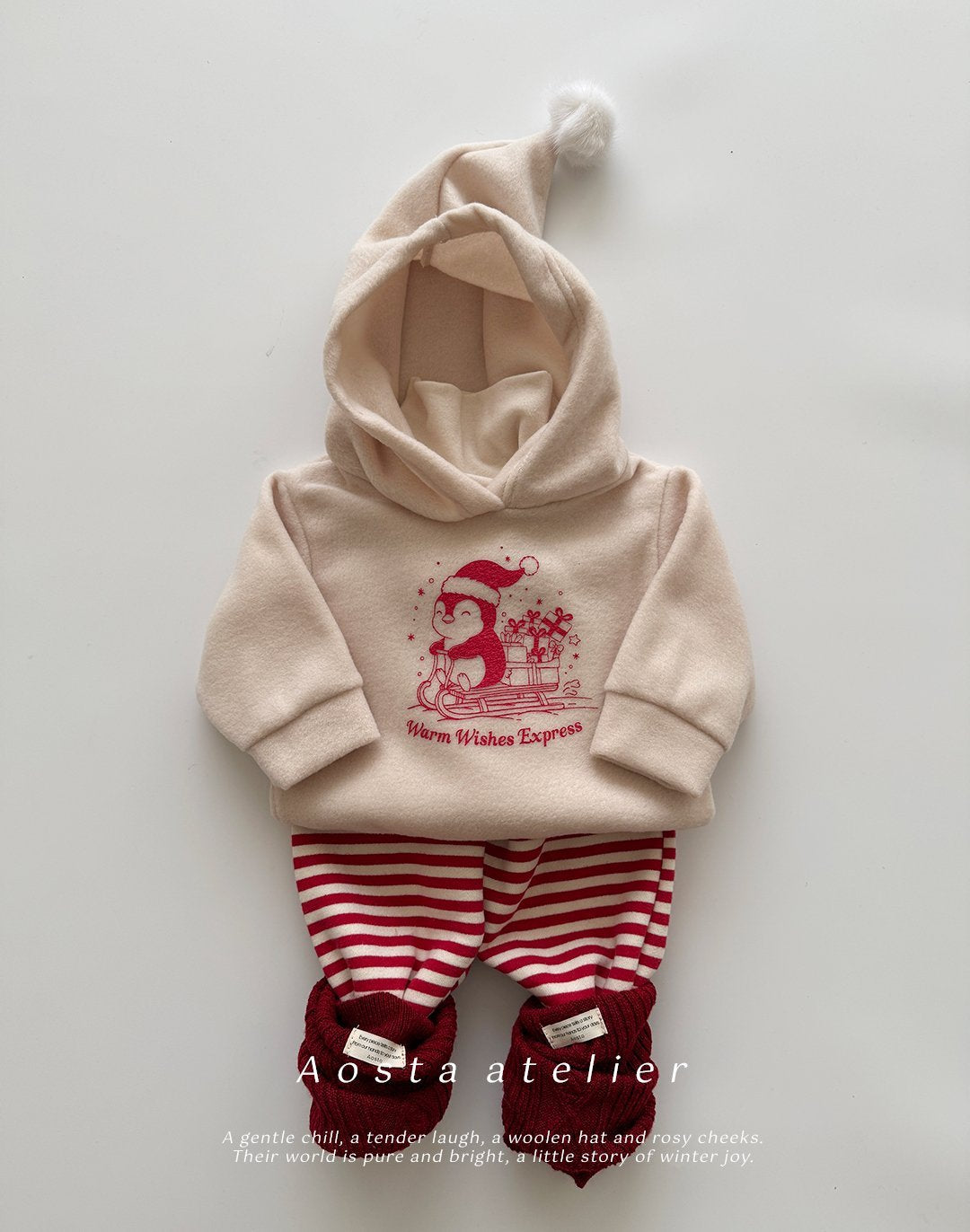 [PRE-ORDER] Winter Penguin Hoodie Sweatshirts