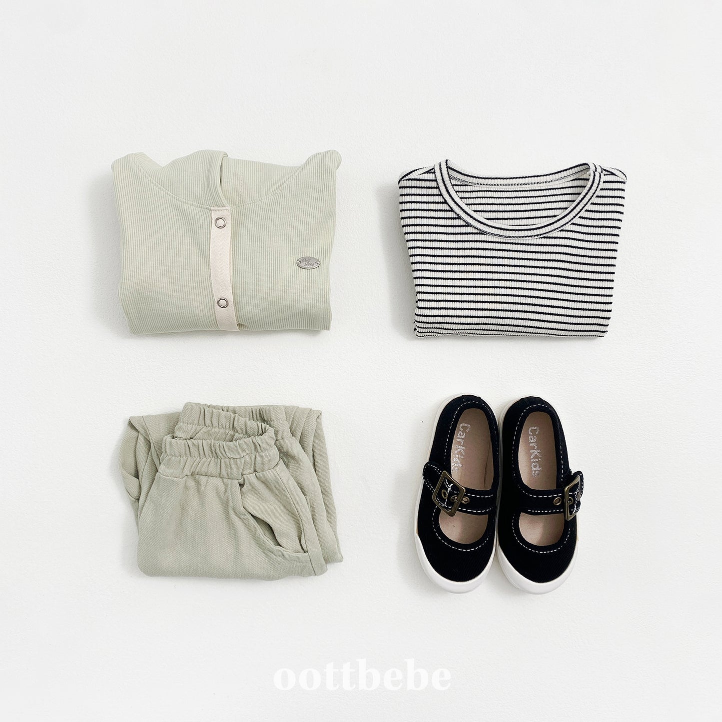 [PRE-ORDER] Olive Cardigan + T-Shirts Set
