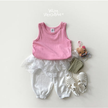 [PRE-ORDER] Liz Basic Sleeveless T-Shirts