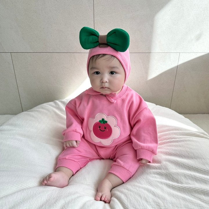 [PRE-ORDER] Vegetable Body Suit + Bonnet Set