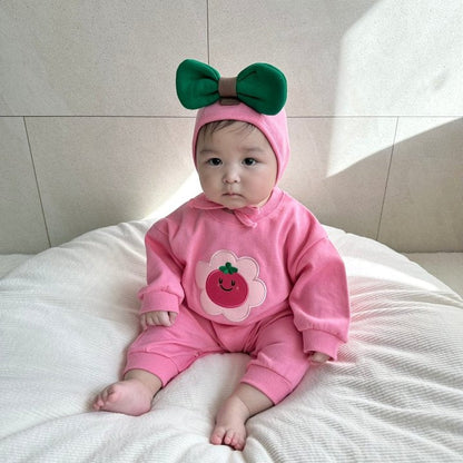 [PRE-ORDER] Vegetable Body Suit + Bonnet Set