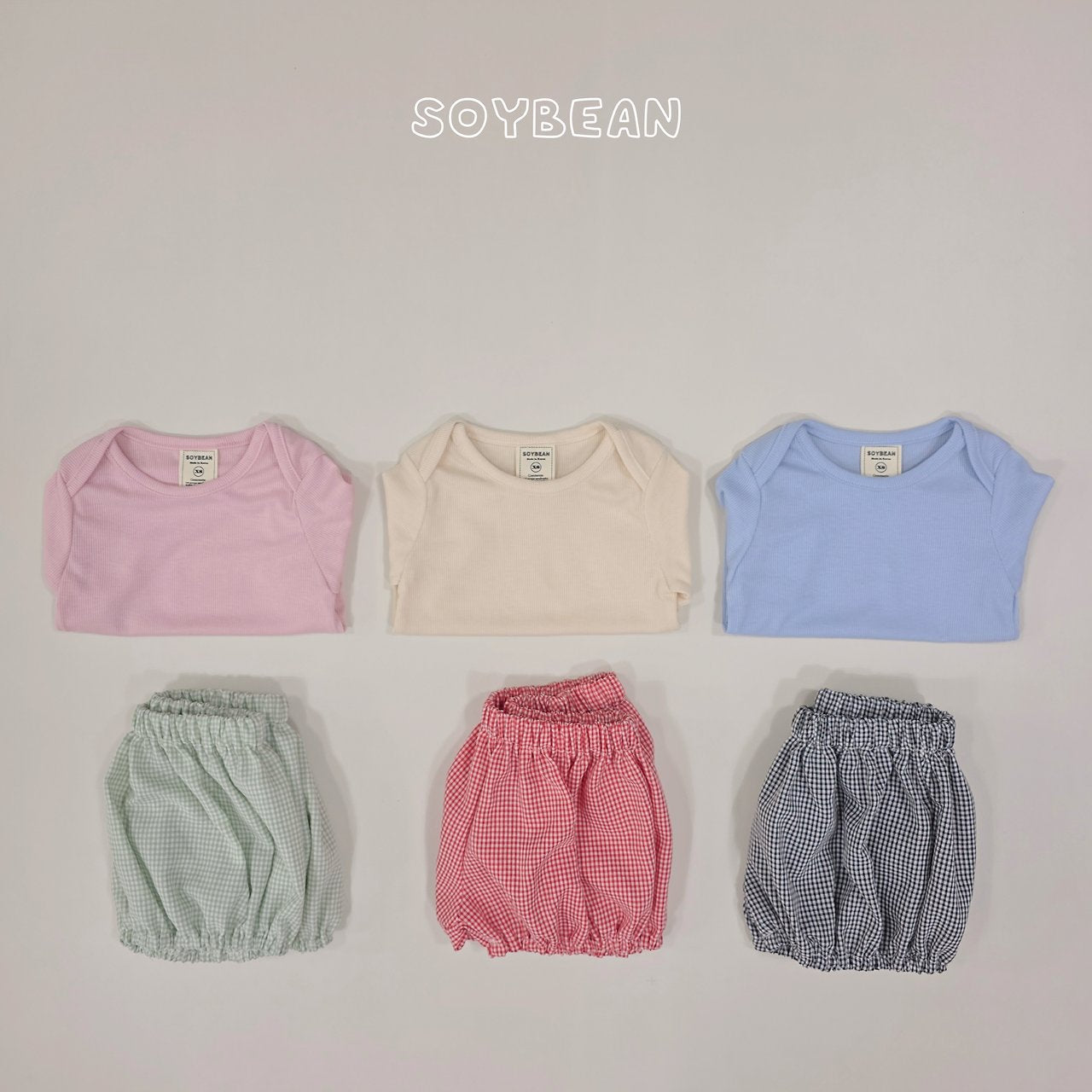 [PRE-ORDER] Pumpkin Check Top Bottom Set