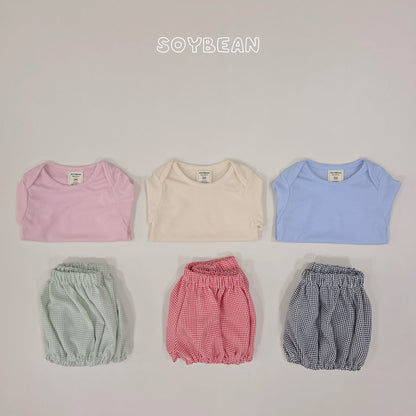[PRE-ORDER] Pumpkin Check Top Bottom Set