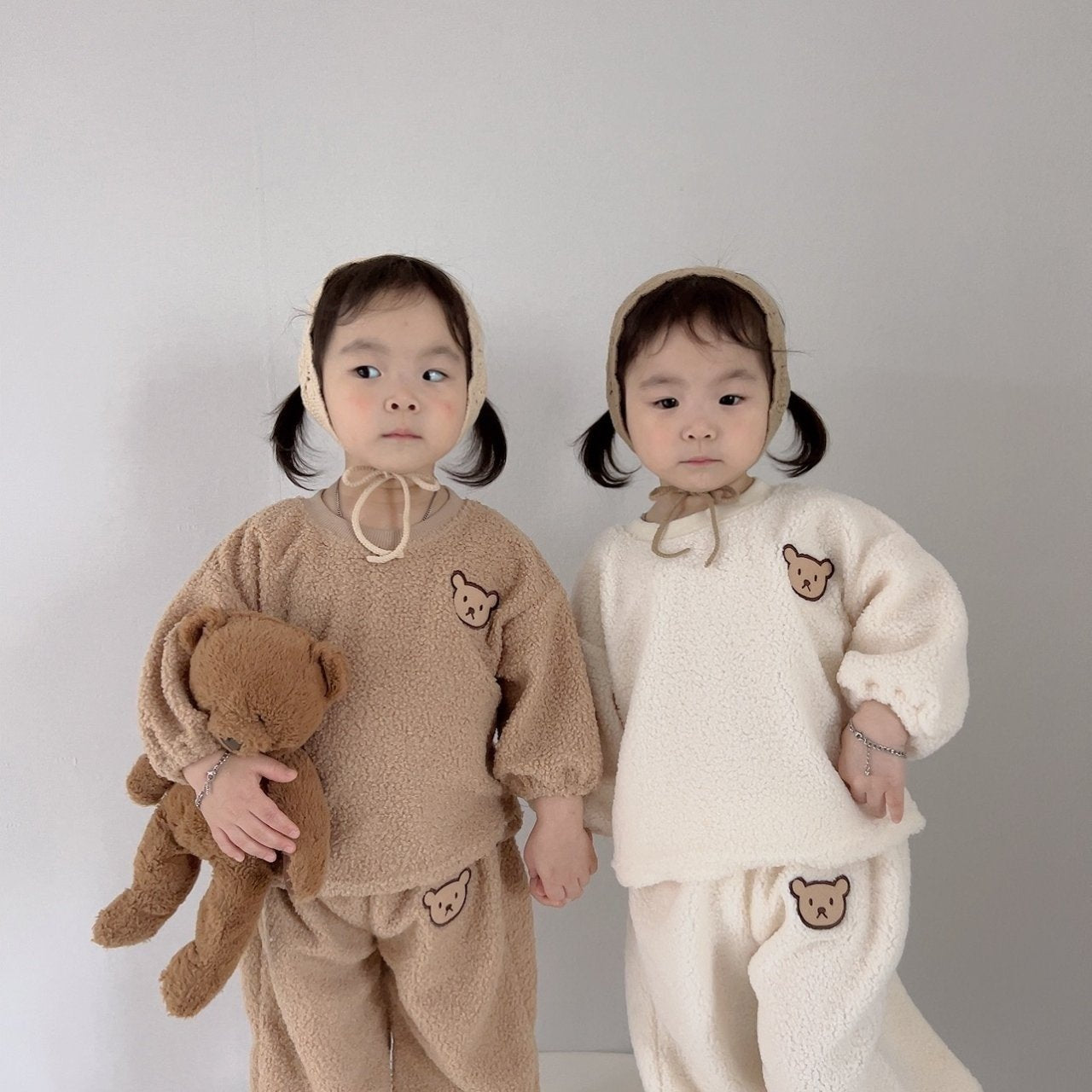 [PRE-ORDER] Sherpa Bear Top Bottom Set