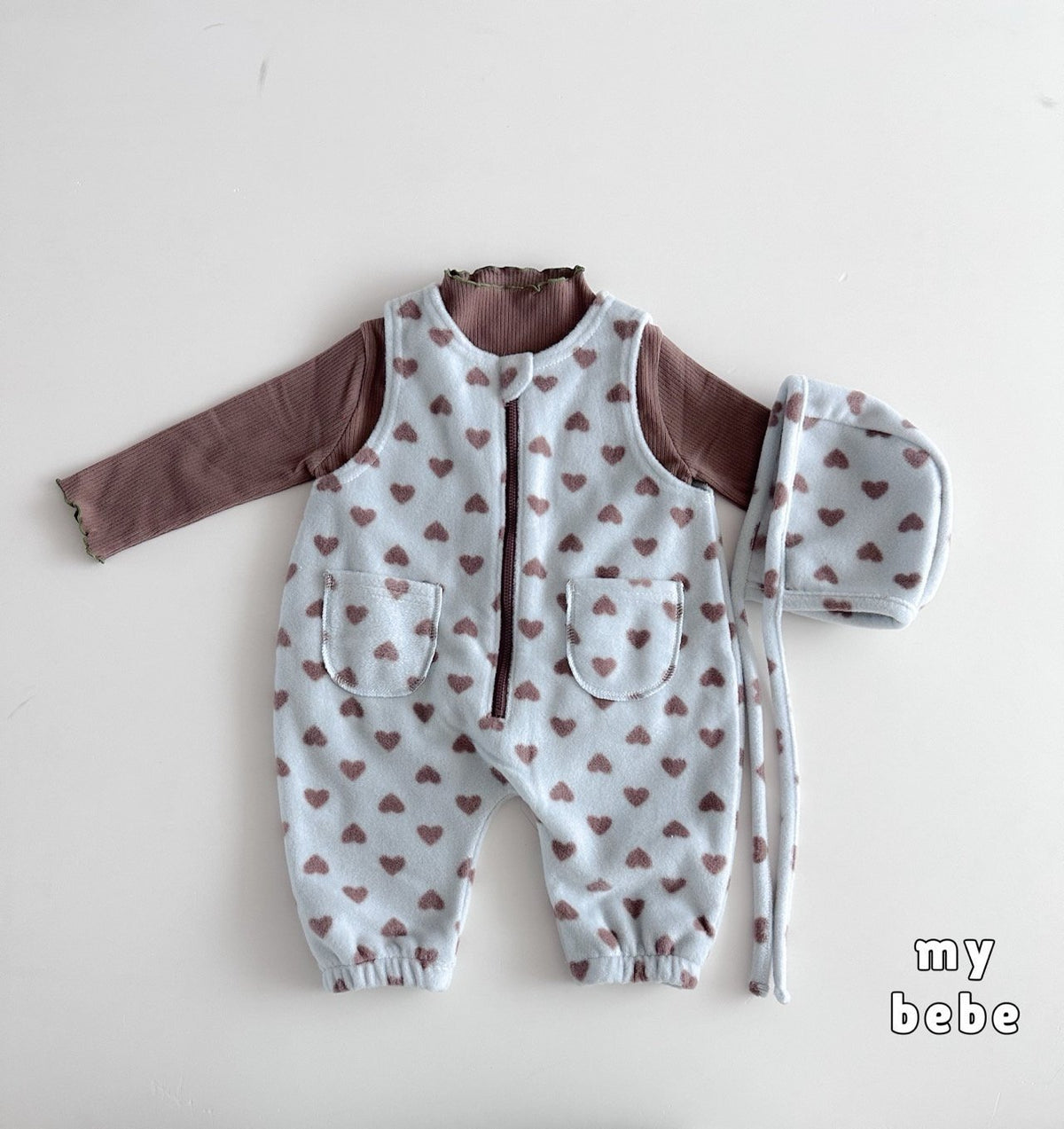 [PRE-ORDER] Powder Body Suit + Bonnet Set