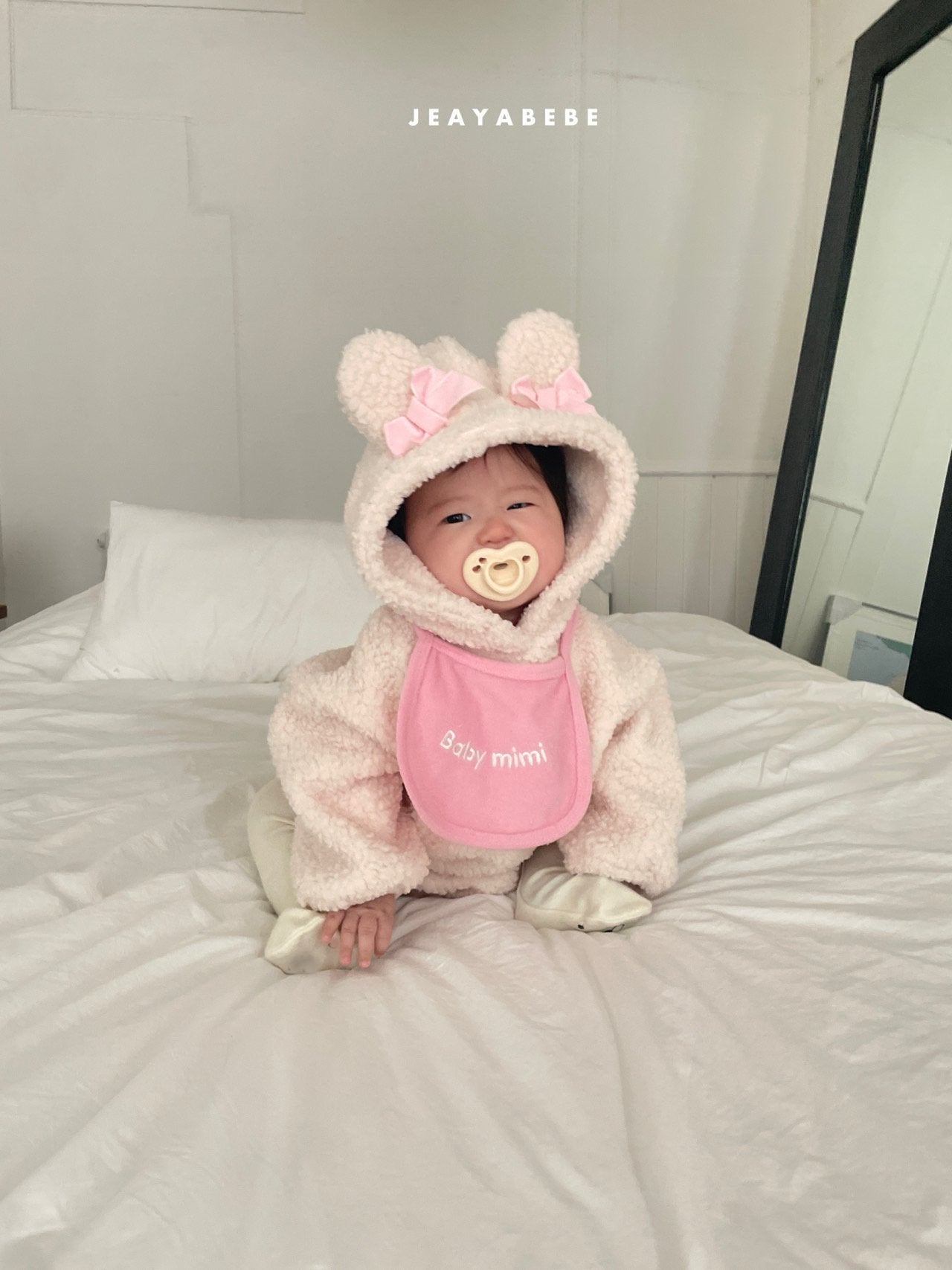 [PRE-ORDER] Baby Chhichi Body Suit + Bib Set