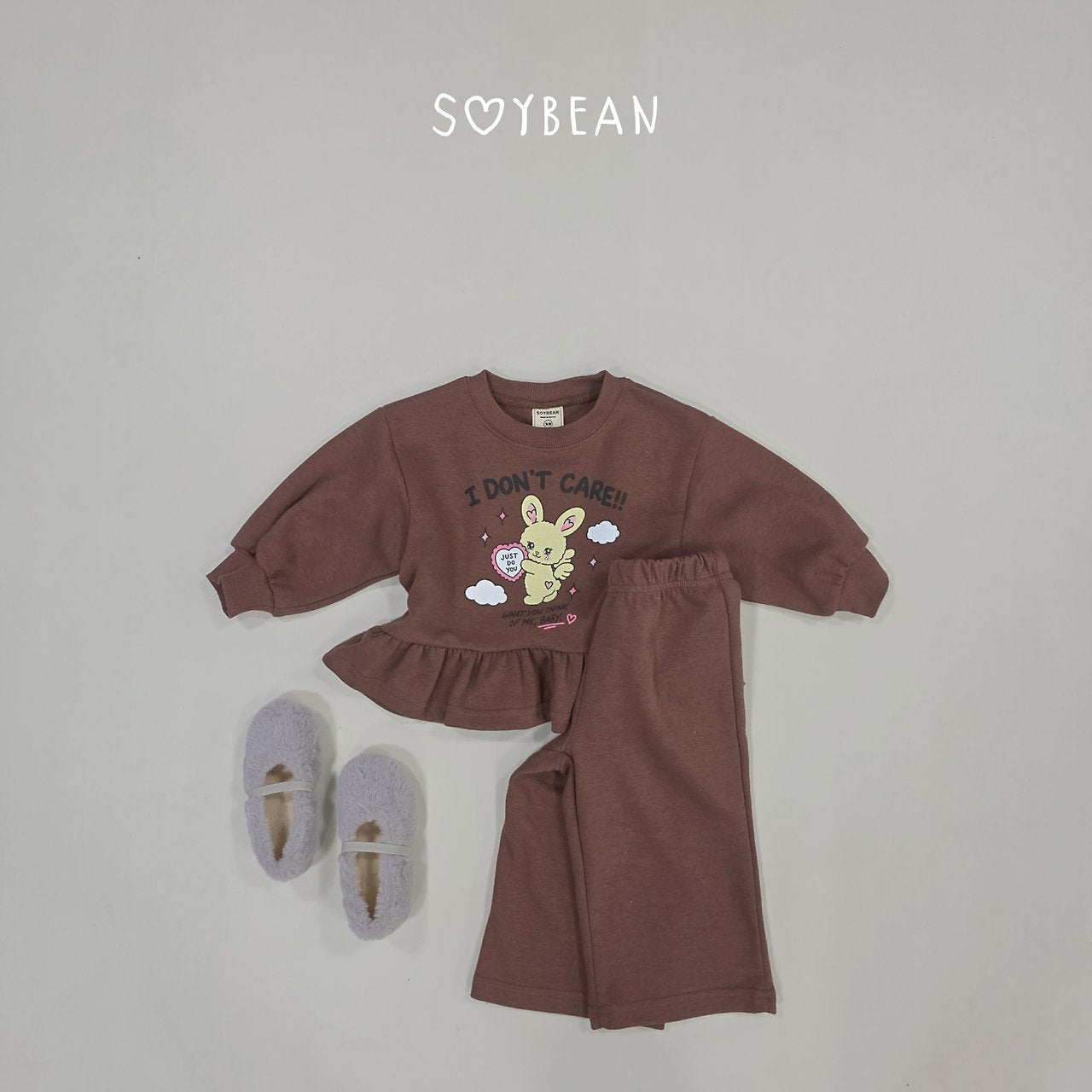 [PRE-ORDER] Bunny Frill Wide Top Bottom Set