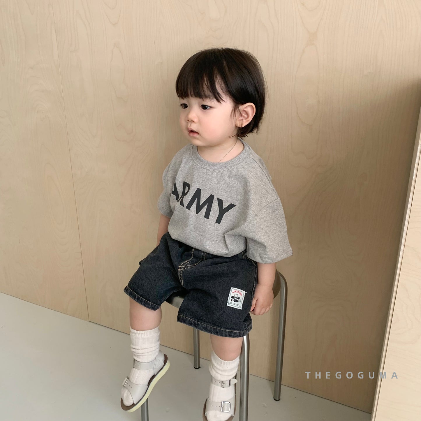 [PRE-ORDER] Wide Half Ring Denim Pants
