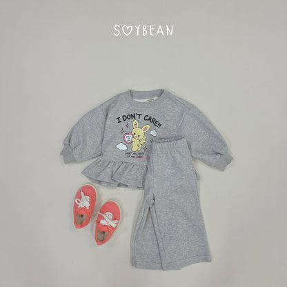 [PRE-ORDER] Bunny Frill Wide Top Bottom Set