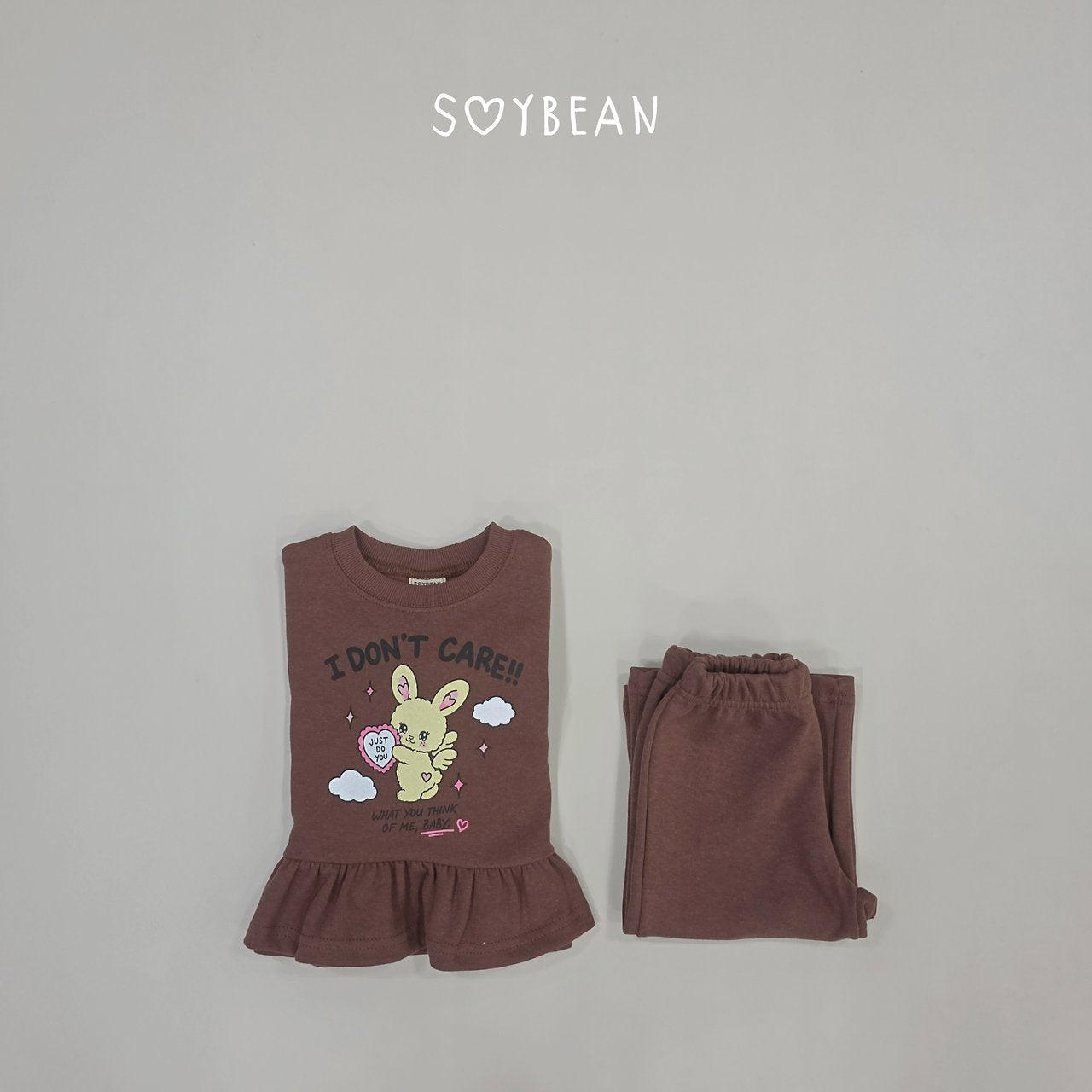 [PRE-ORDER] Bunny Frill Wide Top Bottom Set