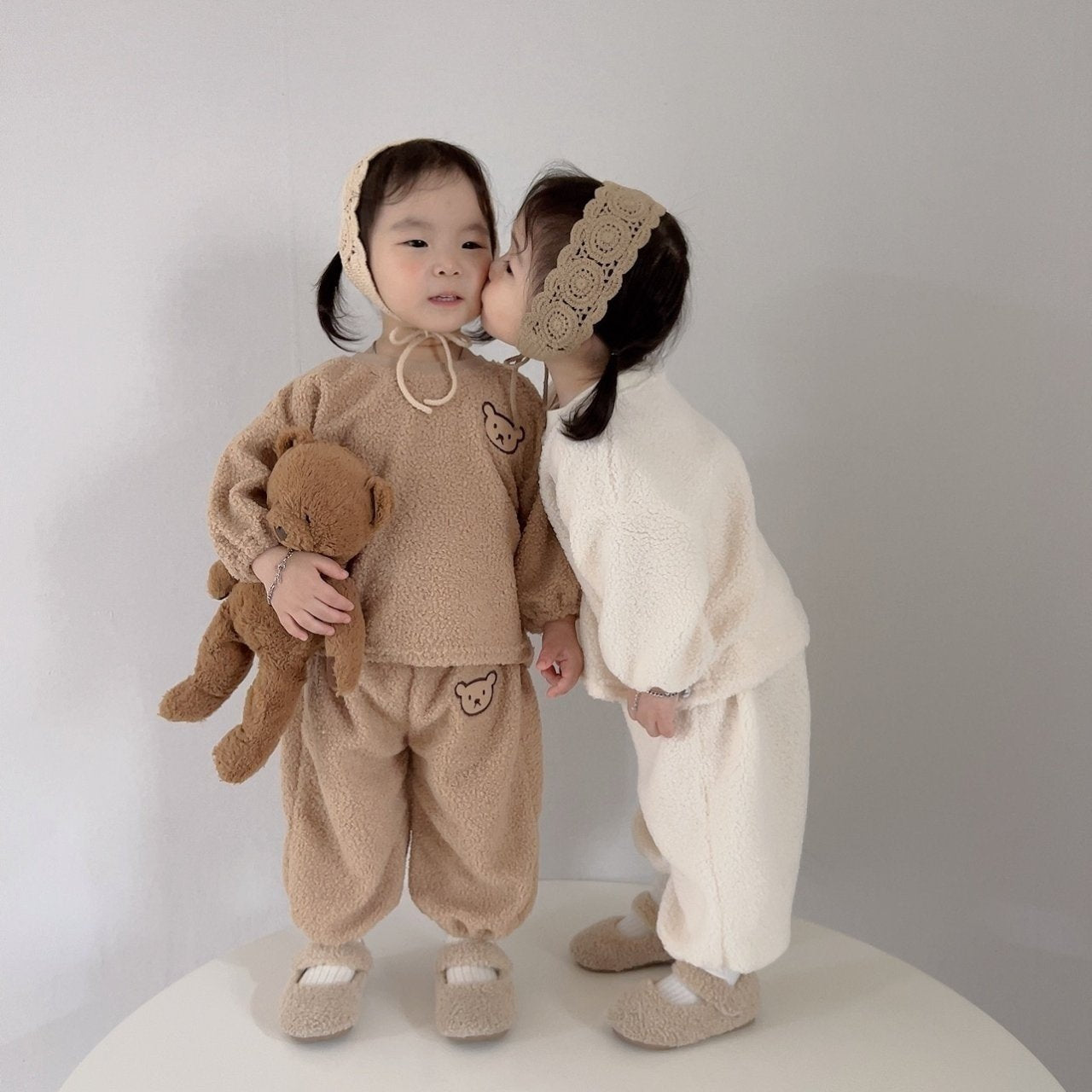 [PRE-ORDER] Sherpa Bear Top Bottom Set
