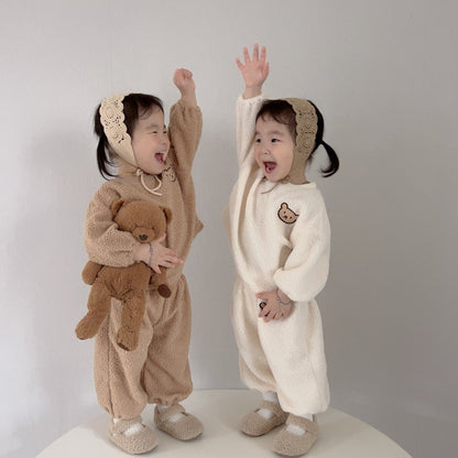 [PRE-ORDER] Sherpa Bear Top Bottom Set