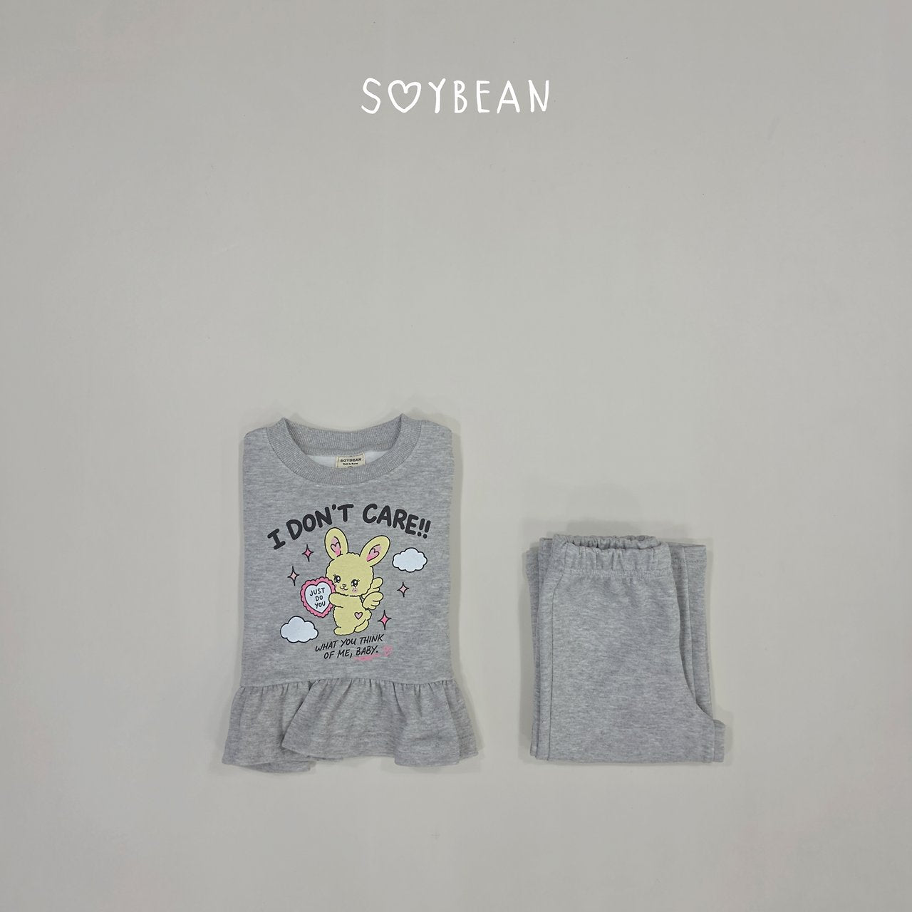[PRE-ORDER] Bunny Frill Wide Top Bottom Set